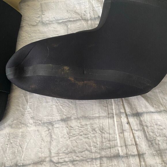 Hodgman streamlite men XL fishing/chest waders w/stocking foot black & tan - Picture 15 of 16